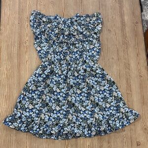 Janie and Jack Blue liberty Floral Dress